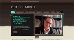 Desktop Screenshot of peter-de-groot.com